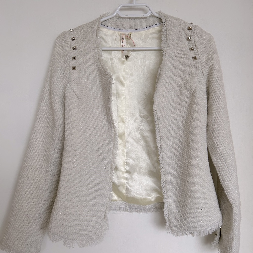 White blazer